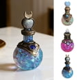 thumbnail image 1 of Dserhfy Magic Potion Bottle Mermaid Aura Perfume Bottle Vintage Resin Quartz Gemstone Wishing Bottle Handmade Gift for Her Girlfriend Wife, 1 of 8