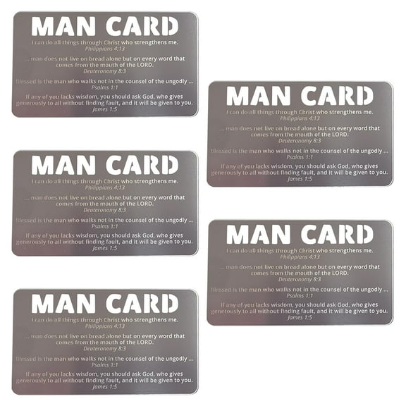 Dserhfy Men And Women Prayer Cards Bible Verse Wallet Insert Cards Christian Scripture Metal Pocket Prayer Cards Religious Inspirational Gift for Him And Her
