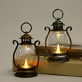 thumbnail image 1 of Dserhfy Retro LED Electronic Candle Lamp Safe Eco-Friendly Decorative Gift Lantern with Easy Battery Replacement, 1 of 8
