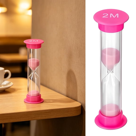 Dserhfy Sand Timer Colorful Hourglass Timer 30sec/1min/3mins/5mins/10mins Sand Clock Timer for Kids Homework Board Games Meditation Timing