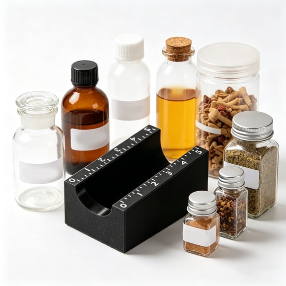 Dserhfy Vial Label Applicator for 3ml 10ml Vials Bottle Labeling Application Tool for Small Jars Essential Oils Containers Bottles