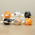 thumbnail image 1 of Dserhfy Wooden Knock Toy Anxiety Relief Temple Fish Wood Drum Percussion Instrument Desktop Ornament for Home, 1 of 8