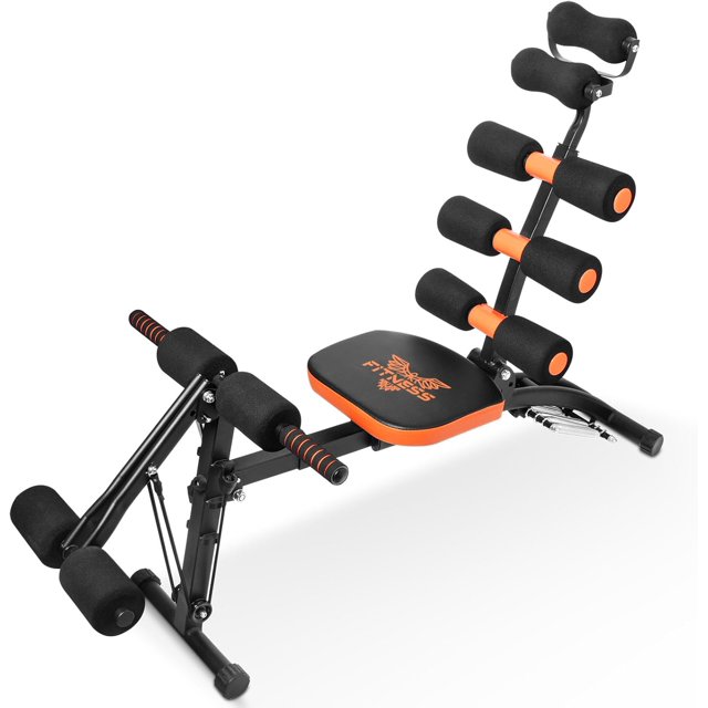 Dskeuzeew Ab Workout Bench for Home Gym, MultiFunctional Adjustable Ab