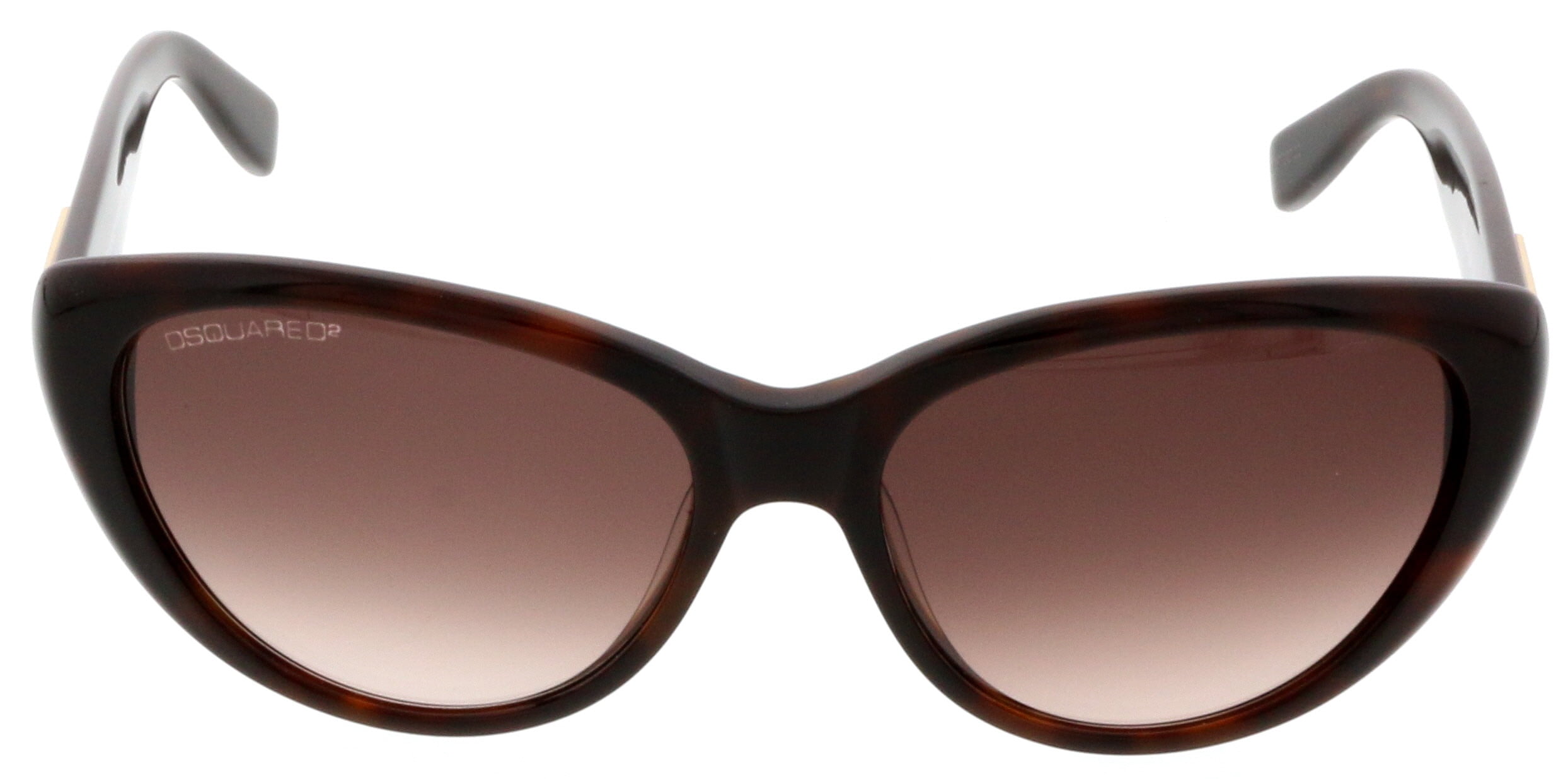 Dsquared DQ0145/S 52F Havana Cat Eye Sunglasses - Walmart.com display picture 1