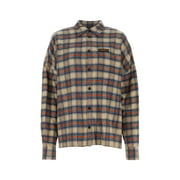 Dsquared Woman Embroidered Flannel Oversize Shirt