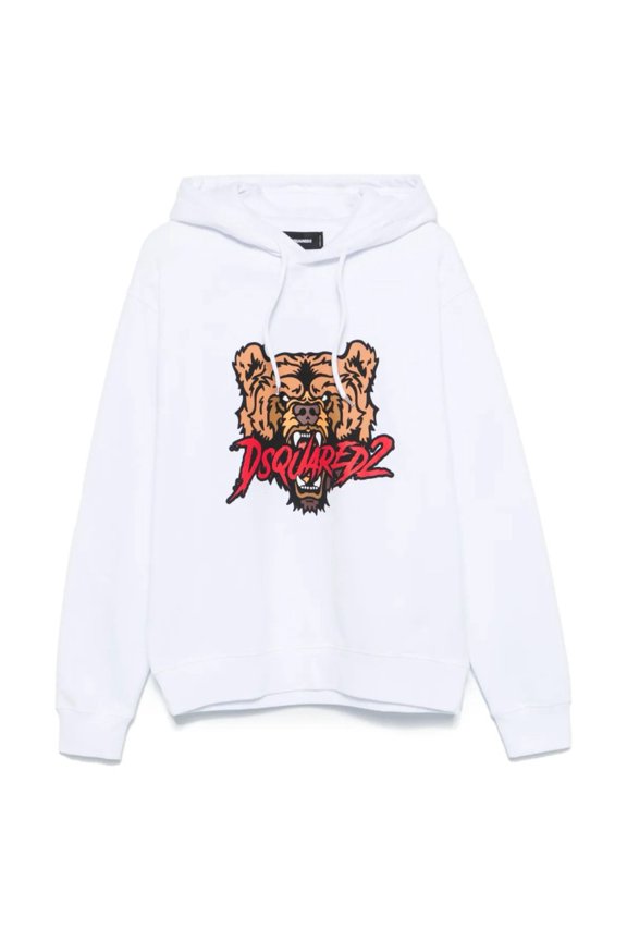 Angry Bear Logo Cool Fit Hoodie (Men's)