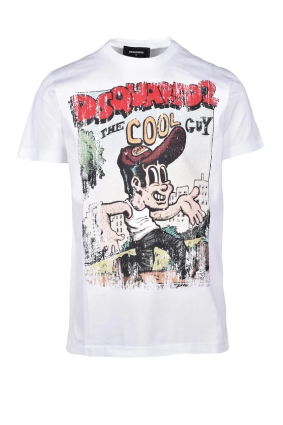Crew Neck T-Shirt - White (Men's)