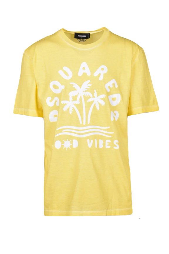 Crew Neck T-Shirt - Yellow (Men's)
