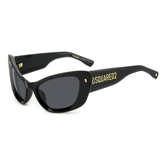 Dsquared2 - D2 0118/S, Cat Eye acetate women BLACK/GREY