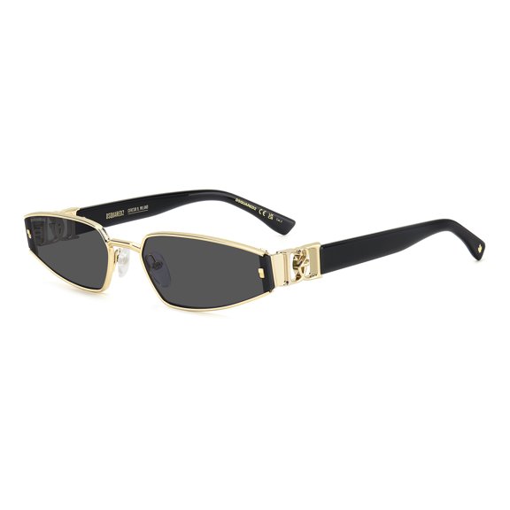 Dsquared2 - D2 0168/S, Cat Eye metal women ROSE GOLD/GREY