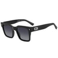 thumbnail image 1 of Dsquared2 - ICON 0010/S, Squared acetate men BLACK/GREY SHADED, 1 of 2