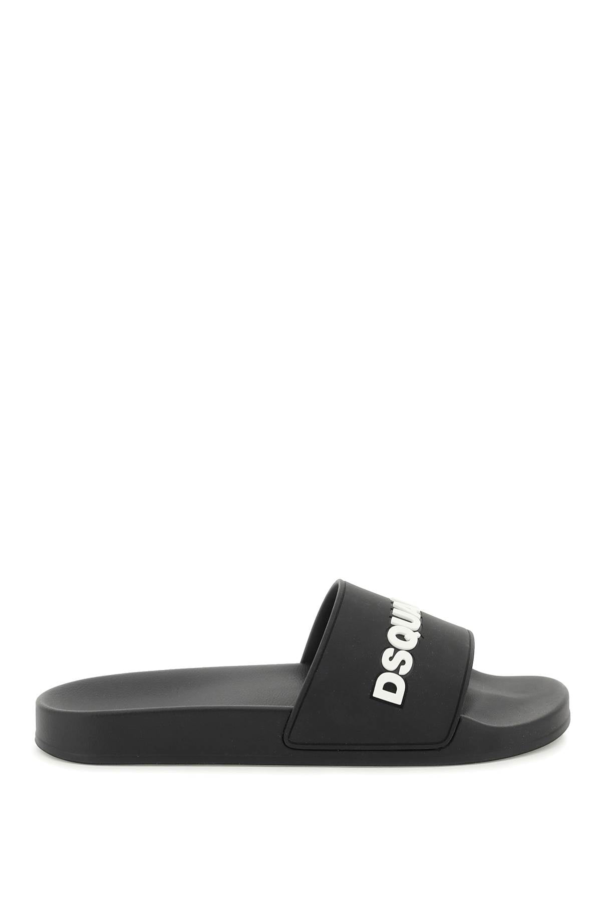 Dsquared2 Logo Rubber Slides Men