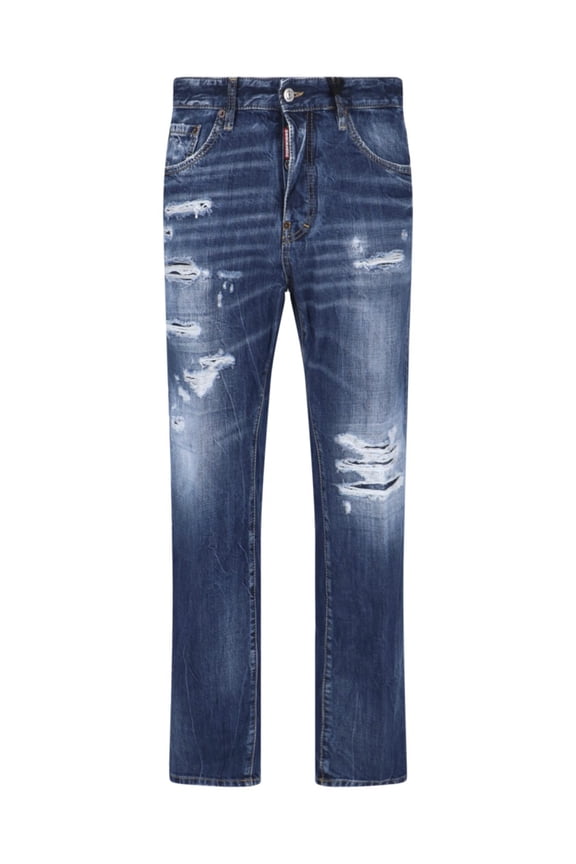 Straight-Leg Jeans With Traditional Five-Pocket Styling (Men's)