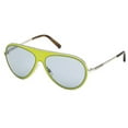 thumbnail image 1 of Dsquared2 Unisex DQ0104 Aviator Sunglasses GREEN 59, 1 of 2