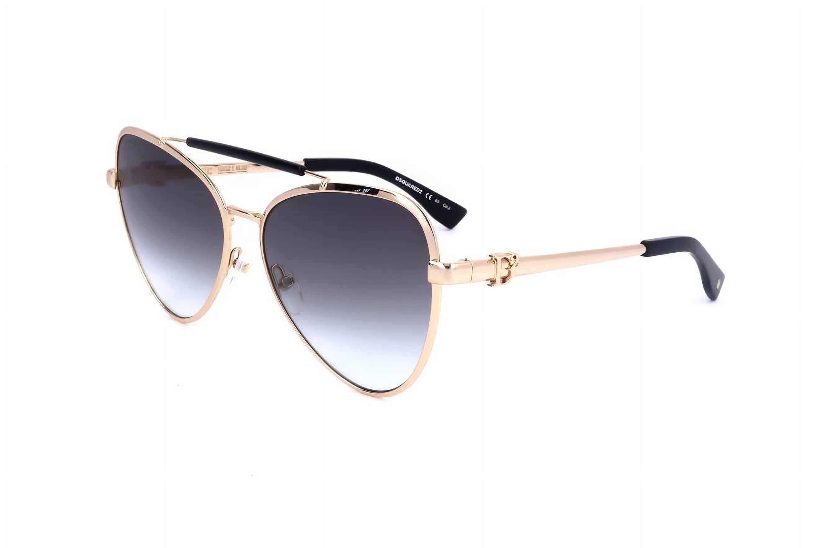 Dsquared2 ハイロットフレムサンクラス D20093S RHL Dsquared2 sunglasses D2 0093/S WOMAN 60/17/ RHL GOLD BLACK