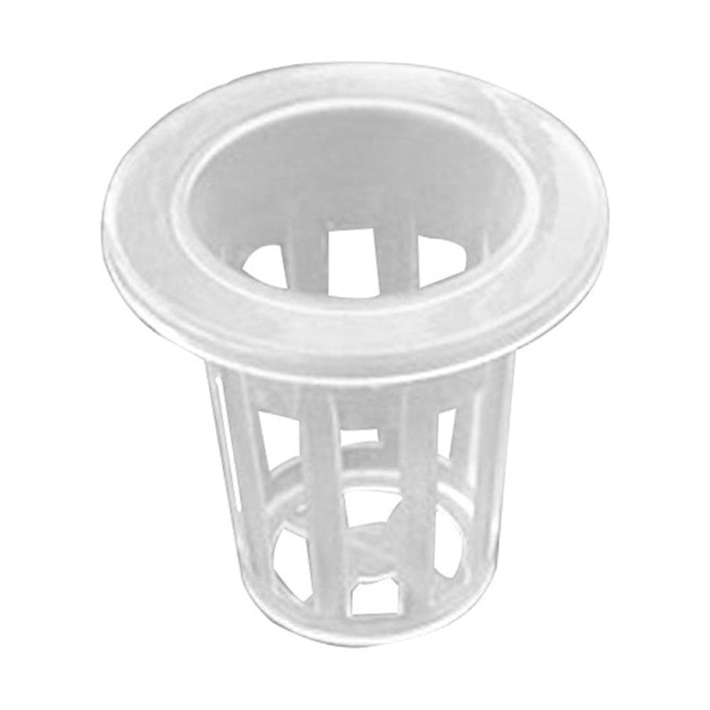 Dsseng 100Pcs Garden Plastic Net Cups Planting Basket Cup Set Slotted