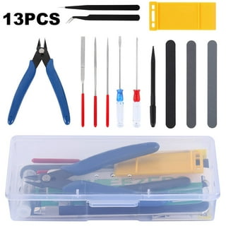 BXQINLENX Professional 20 PCS Gundam Model Tools Kit Modeler Basic Tools  Craft Set Hobby Building Tools Kit for Gundam Car Model Building Repairing