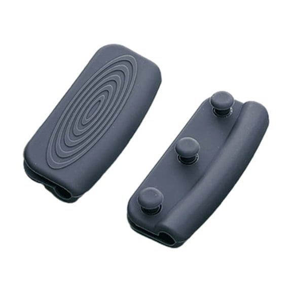 Dsseng 2PCS Silicone Pan Handle Cover Anti-scalding Protective Cover Steamer Casserole Handle Holder Non-slip Cover