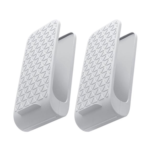 Dsseng 2Pcs Shoe Slots Organizer Adjustable Shoe Stacker Space Saver Double Layer Stack Shoe Rack Slipper Holder for Home Closet Shop Display Shoe Storage Rack