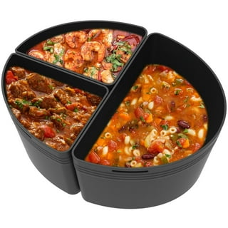 Tuphregyow Slow Cooker Liners,Food Grade Silicone Crock Pot  Liners,Dishwasher Safe Crockpot Liner,7.5In for Kitchen Cooking