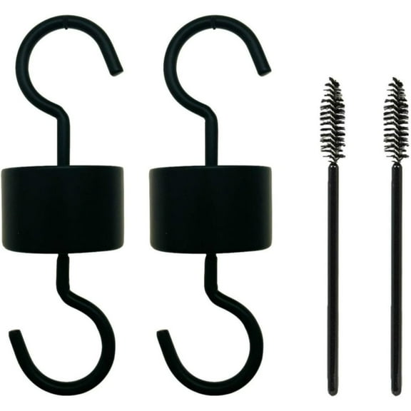 Dsseng 4 Pack Hummingbird Feeders Accessory Hooks, 2 Hooks with 2 Hummingbird Feeder Brushes
