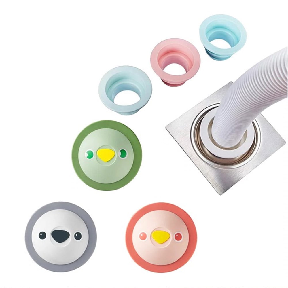Dsseng 6 Pack Drain Pipe Seal Ring Tools Set, Drain Pipe Hose Deodorant ...