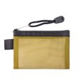 thumbnail image 1 of Dsseng Clear mini Transparent nylon mesh zipper storage bag ID bank card credit card organizer pocket portable purse cute wallet keys earphone zipper pouch, 1 of 4