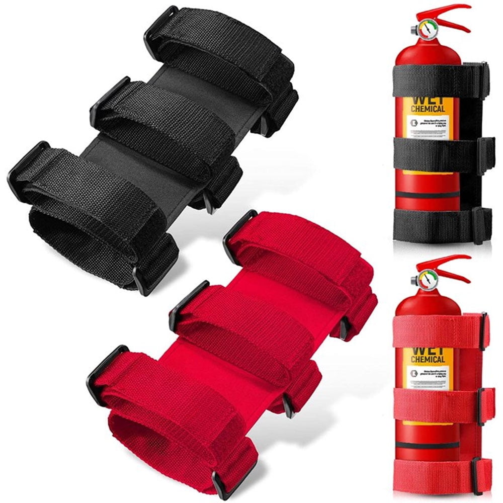 Dsseng Fire Extinguisher Holder, Adjustable Roll Bar Fire Extinguisher