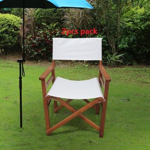 Dsseng Folding Chair Wooden Director Chair Canvas Folding Chair Folding