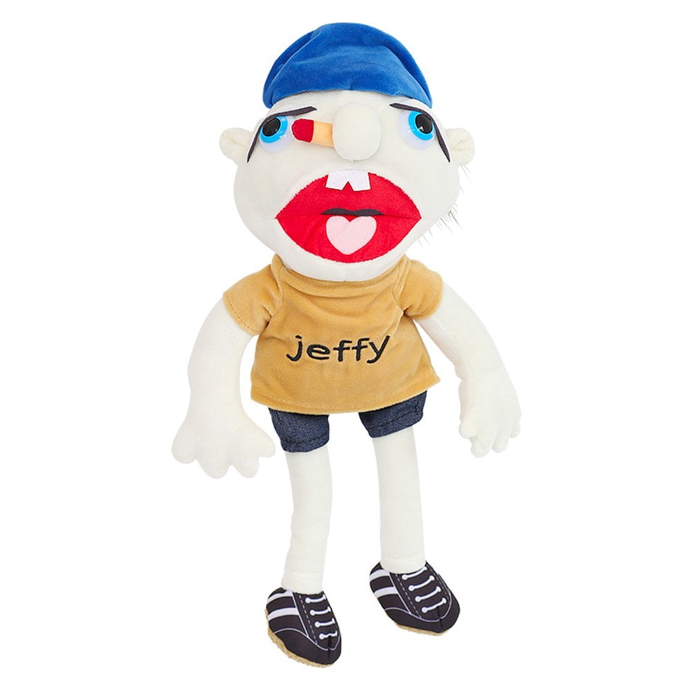 Dsseng Jeffy Hat Game Jeffy Plush Stuffed Toy Doll For Fans Sofa Decor 38cm/15in