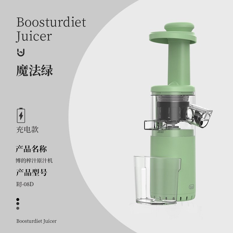 Dsseng Mini Juicer Extractor Slow Masticating Easy to Clean Cold Press