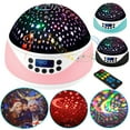 thumbnail image 1 of Dsseng Night Light Projector of Stars and Moons with Music&Timer Remote Control Projection Lamp for Kids Rotating Kids Night Lights for Bedroom, Sleep Helper and Giftable for Girls Boys Babies, 1 of 5