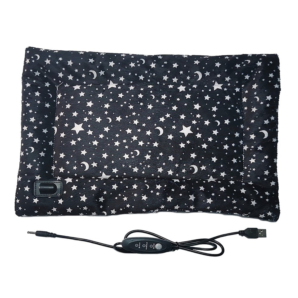 Dsseng Pet Warmer Heating Pad Doghouse Washable ThreeSpeed Thermostat