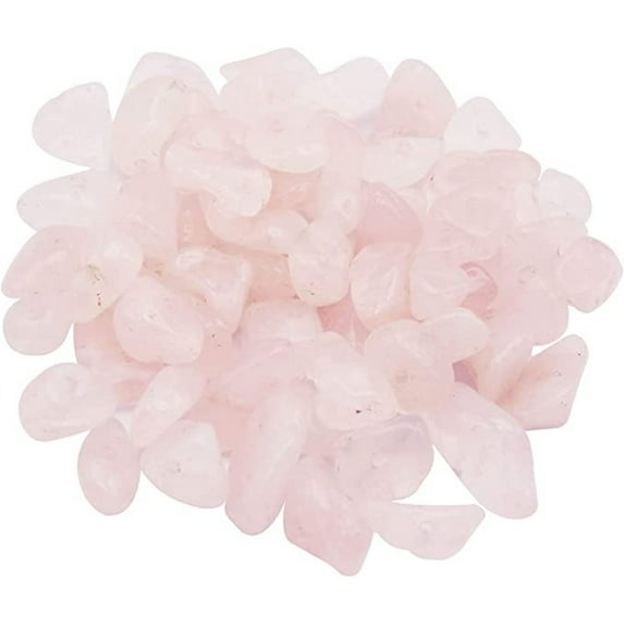 Dsseng Pink Turquoise 100g Natural Chip Stone Beads 5-8mm Healing Crystal Irregular Gemstones Drilled DIY Loose Rocks Bead Crystal for Bracelet Earrings Necklace Jewelry Making Crafting