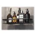 thumbnail image 1 of Dsseng Wall Shelf Double-Piece Set-Wall-Mounted Storage Shelf-with Black Iron Frame and Towel Rack-Floating Decorative Storage for Bathroom, Kitchen, Bedroom and Living Room (Black), 1 of 5