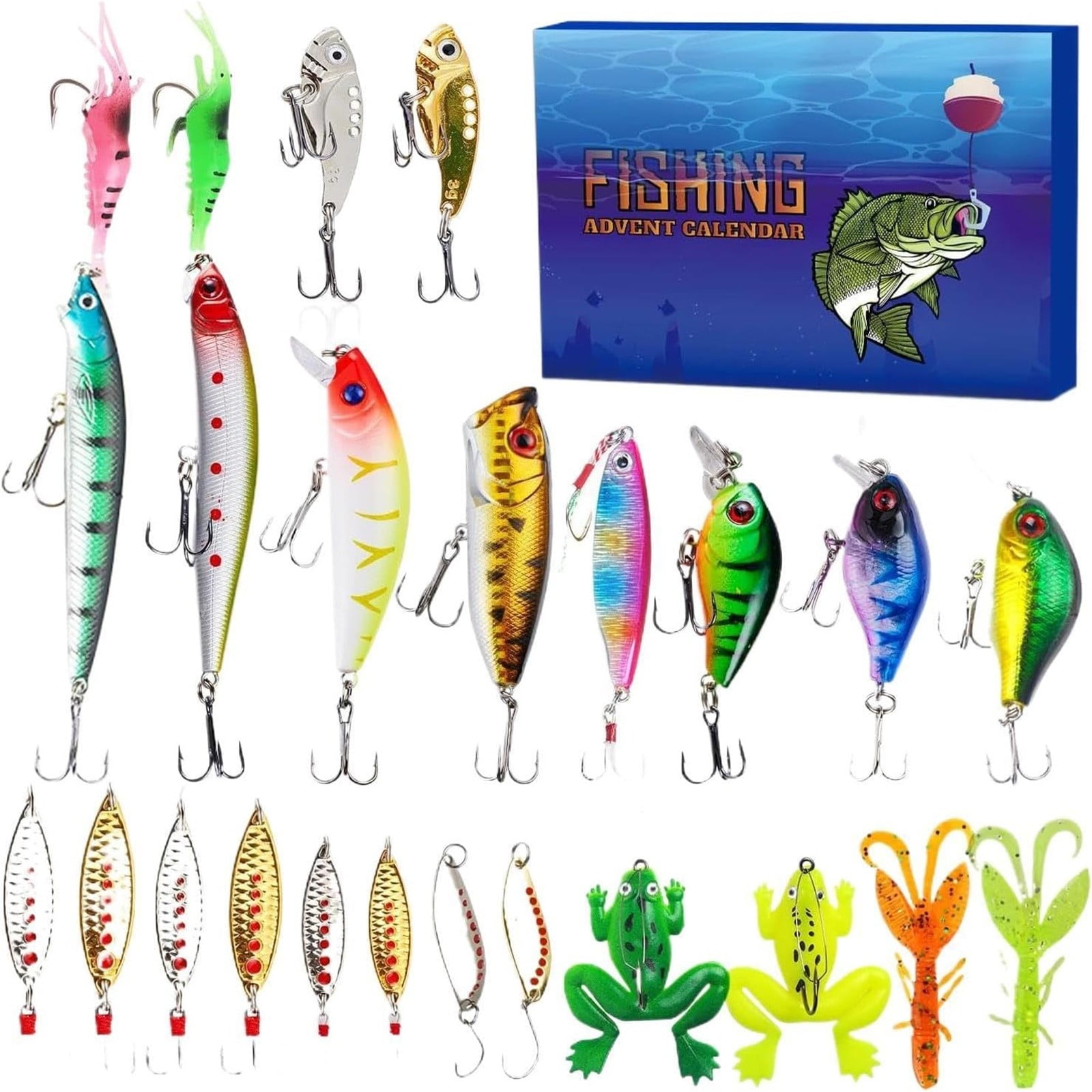 Dssna 2024 Fishing Advent Calendar 2024 Fishing Tackle Advent Calendar
