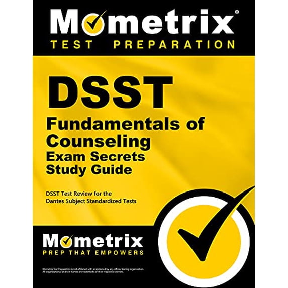 Pre-Owned Dsst Fundamentals of Counseling Exam Secrets Study Guide: Dsst Test Review for the Dantes Subject Standardized Tests (DSST Secrets Study Guides) Paperback