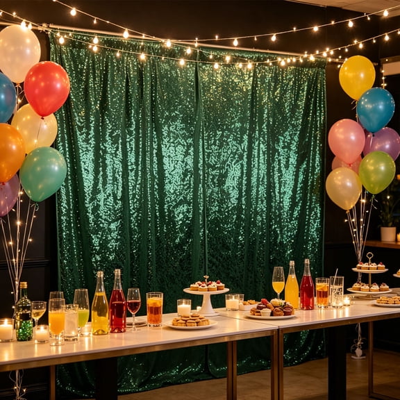 Dtchengua 2x10 ft Wrinkle Free Gold Sequin Backdrop for Parties,Thick Not Fall-Off Glitter Wedding Backdrop Drapes,Shimmer Photo Back Drop Cloth for Graduation Photography Background