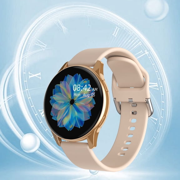 Dtchengua Bluetooth Calling Smart Watch for Men & Women - Fitness Tracker with HD Full Touch Screen, Sleep/Heart Rate/SpO2 Monitoring, Voice Assistant & 7-Day Battery
