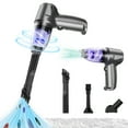 thumbnail image 1 of Dtchengua Car Portable Handheld Vacuum Cleaner Super Suction Power Blow Suction Car Vacuum Cleaner Powerful Multi Accessory Vacuum Cleaner With USB Portable Vacuum Cleaner, 1 of 8
