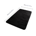 thumbnail image 1 of Dtchengua Coastal Beach Bath Mats for Bathroom Decor, Seashells Starfish Absorbent Bath Rug Non-Slip Floor Rug Carpets for Kitchen Bathroom Laundry Bedroom Living Room, 1 of 8