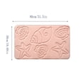 thumbnail image 1 of Dtchengua Coastal Beach Bath Mats for Bathroom Decor, Seashells Starfish Absorbent Bath Rug Non-Slip Floor Rug Carpets for Kitchen Bathroom Laundry Bedroom Living Room, 1 of 7