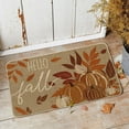 thumbnail image 1 of Dtchengua Fall Pumpkin Floor Mats, 16x24 Inch Non-Slip Entrance Door Mat, Waterproof Indoor Outdoor Rug, Skid-Resistant Bathroom Mat for Front Door Porch, 1 of 6