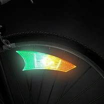 Dtchengua LED Bike Light Spoke Light Multicolor Light To Choose Night Ride Outdoor RGB Color Bike Light Bicycle Night Safety Light Cycling Equipment Bicycle Tire Spoke Light Car Covers for Automobiles