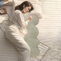 Dtchengua 39" Full Body Pregnancy Pillow - U-Shaped Maternity Support for Back, Hips, Legs & Belly, Comfortable Sleeping Aid for Pregnant Women (Machine Washable Cover, Hypoallergenic)