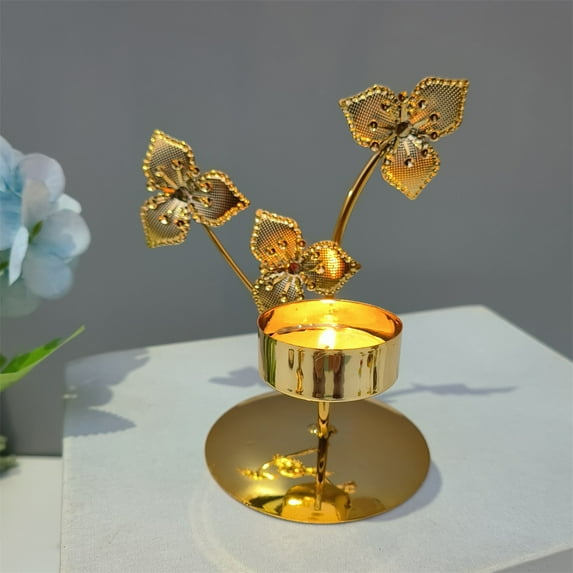 Dtchengua Nordic-Style Ironwork Metal Candlesticks, Home Decoration, Scented Candles, Cups, Bars, Dining Tables, Handicrafts and Ornaments christmas ornaments