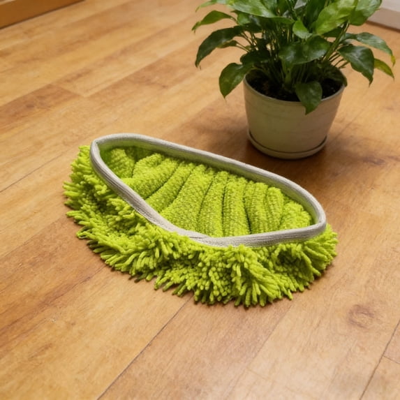Dtchengua Reusable Microfiber Mop Pads – Washable Microfiber Covers for Flat Mop, Absorbent Cleaning Cloths for Hardwood Floors, Tile, Save Money on Disposable Pads, 6-Pack