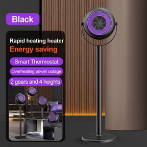 Gumesh Tower Heater with 4 Adjustable Height, Whole-Room Heating for Indoor Use, Rapid Warmth with Oscillation & Remote Control, Portable Floor Standing Design