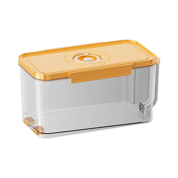 Dtchengua Vacuum Sealed Rice Storage Container - 9.5L Airtight Food-Grade Bin with Double Lock, Moisture & Insect Proof Design for Grains, Flour closet organizers and storage