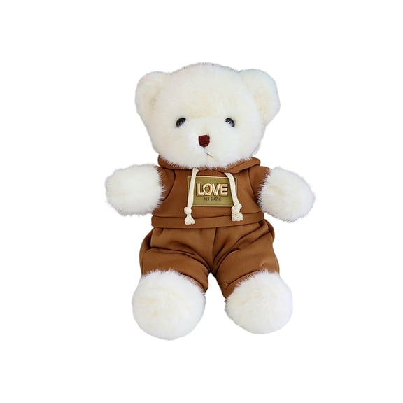 Dtchengua Valentine‘s Teddy Bear Plush Toy ,“Love ” Heart Plush Pillows - Couples Gift for Bed, Sofa, Anniversary